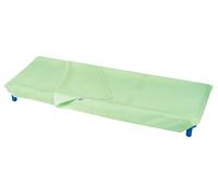 Andy & Helen - Housse de Couette (au-Dessus+Dessous) pour lit d'enfant avec Coins élastiques pour Une adhérence Totale. Dimensions Standard 65 x 140 cm en 100% Coton, Vert