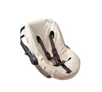 Andy & Helen Housse de siège en éponge. Pratique et confortable à insérer grâce aux angles élastiques adhère à tous les ovules de taille standard - Blanc