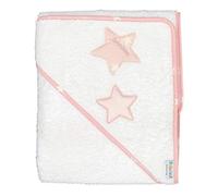 Andy & Helen Serviette bébé triangle, peignoir bébé, serviette brodée en éponge 100% coton