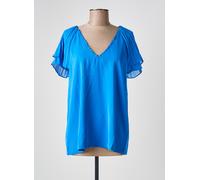 andy & lucy chemisiers et blouses femme de couleur bleu 40