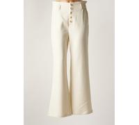 andy & lucy pantalons femme de couleur beige