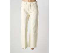andy & lucy pantalons femme de couleur beige 40