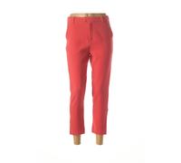 andy & lucy pantalons femme de couleur rouge