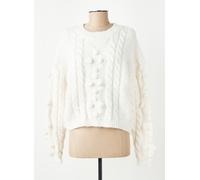 andy & lucy pulls et sweat-shirts femme de couleur blanc
