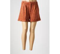 andy & lucy shorts / bermudas femme de couleur orange 40