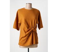 andy & lucy tee-shirts et débardeurs femme de couleur marron 36