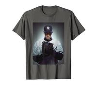 Andy Pettitte New York Yankees Catcher par Michael Grecco T-Shirt