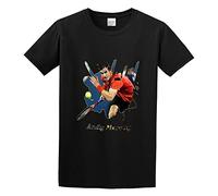 Andy Poster T-Shirt Graphic Tee Printed Top Mens Black Shirt XXL