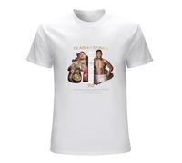 Andy Ruiz Jr Vs Anthony Joshua Heavyweight Rematch Boxing Poster Fan Black T Shi Men T-Shirt Graphic Tee Printed Top Mens White Shirt L