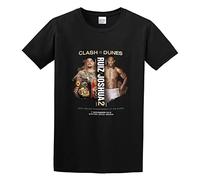 Andy Ruiz Jr Vs Anthony Joshua Heavyweight Rematch Boxing Poster Fan T-Shirt Graphic Tee Printed Top Mens Black Shirt XL