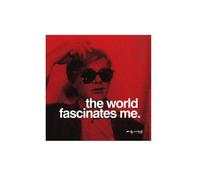 Andy Warhol Art Poster The World fascinates Me Image Pas de Cadre