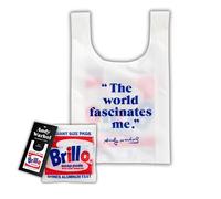 Andy Warhol Brillo Packable Nylon Tote Bag