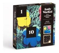 Andy Warhol Flowers 2in1 Sliding Wood Puzzle by Galison Galison (Auteur)