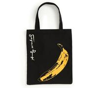 Andy Warhol Foundation For The Visual Arts - Warhol Banana Canvas Tote Bag - Black