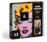 Andy Warhol Marilyn 2in1 Sliding Wood Puzzle by Galison Galison (Auteur)