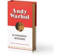 Andy Warhol Philosophy Correspondence Cards by Galison Galison (Auteur)