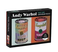 Andy Warhol Soup Cans 300 Piece Lenticular Puzzle