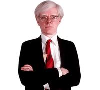 Andy Warhol (Suit) Découpage du Copain à mi-Corps