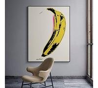 Andy Warhol Tableau Décoratif Art Banane Peinture sur toile affiches classiques et impressions murales, pour la décoration de salon Pas de cadre (Size : 11.8x15.7in(30x40cm) no frame)
