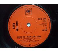 Andy Williams - ANDY WILLIAMS (Where Do I Begin) Love Story 7" 45