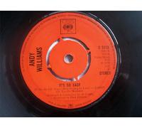 ANDY WILLIAMS Its So Easy UK 7" 45