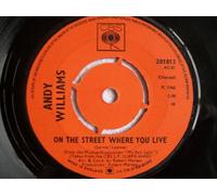 ANDY WILLIAMS On The Street Where You Live / Almost There 7" 45