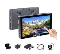 ANDYCINE X5 5.5 Pouces 1200 Nits Moniteur Caméra écran Tactile 4K HDMI 60HZ | Moniteur Terrain avec boîtier en aluminium,batterie 2200 mAh RGB Parade Focus Peaking, LUT 3D, Waveform HDR