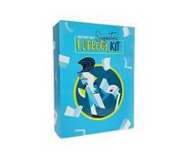 Andymation Signature Flipbook Kit officiel pour enfants et adultes pour dessin d'animation, papier à rabat pré-percé de qualité supérieure, vis de reliure amovibles, gommes personnalisées, flipbook