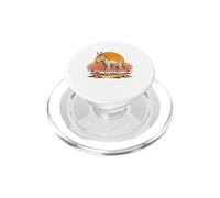 Âne Coucher De Soleil Ferme Animaux Paysage Anes Rural PopSockets PopGrip pour MagSafe