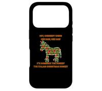 Âne de Noël Italien drôle Dominick The Donkey Coque pour iPhone 17 Pro