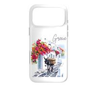 Âne en Grèce Souvenir Village Grec Santorin ou Athènes Coque pour iPhone 17 Pro Max