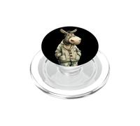 Âne endormi en Pyjama pour Les Amateurs de Sommeil et d'ânes PopSockets PopGrip pour MagSafe