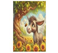 Âne Puzzles Adulte - Puzzle en Bois 1000 Pièces - Challenge - Adultes Et Enfants Dès 12 Ans 78×53cm