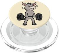 Ane soulevé de Terre Gym Rat Animal Lover Lifting Homme Femme PopSockets PopGrip pour MagSafe
