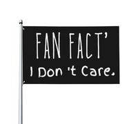 Anecdote Amusante : Je M'En Fiche ! (Proverbe Humoristique) Drapeaux Solide Drapeau De Jardin Décoratif Garden Flag Pour Célébrations Bar Balcon 90X150Cm