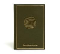 ANECDOTE. Gratitude Journal - The Good Day Journal for Happiness, Mindfulness and Reflection, Feel Happier and Less Stressed, journal quotidien inspirant pour homme et femme - Vert mousse