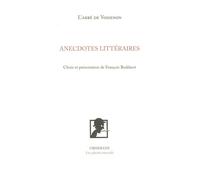 Anecdotes littéraires - Abbé de Voisenon - Obsidiane - broché - Roman