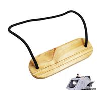 ANEELV Marchepied Bois pour VW California T5 T6 T6.1 & Mercedes Marco Polo Échelle Toit relevable avec Support Tablette, Accessoire Camping-Car lit de Toit