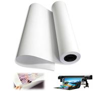 ANEELV Rouleau de toile en pur coton 280 g/m², toile lourde pour impression couleur haute définition, convient à la peinture acrylique, à l'huile et à jet d'encre. (76 cm x 10 m)
