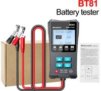 ANEG BT81 Testeur de charge de batterie 12V/24V 100- 1700CCA Capacité de résistance interne pour moto véhicule