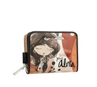 Anekke - Portefeuille mini femme "Alma" - 10 x 9 x 2 cm - Coloris Multicolore Multicolore G