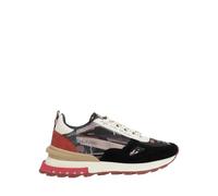 Anekke Chaussures de sport pour femme style décontracté et semelle Track, Noir , 41 EU