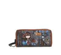 Anekke Contemporary Porte-monnaie Protection RFID 20 cm multicolore