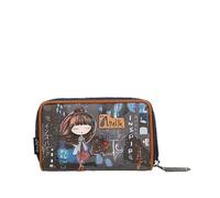 Anekke Contemporary Embossed RFID Wallet M Multicolor