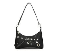 Anekke Sac à bandoulière noir Crust - Moyen | Pour femme | Bandoulière | Dimensions : 28/20/5 cm - Accessoires et accessoires pour femme, Divers