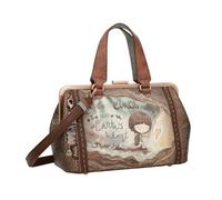 Anekke - Sac à main fermoir vintage Core - 11907 Marron G
