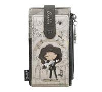 Anekke étui pour Carte de crédit Orchestra Card Holder Multicolor Gris