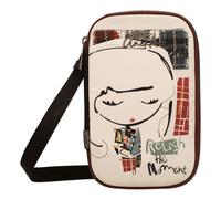 Anekke étui pour Carte d'identité Sac à épaule bandoulière Iron Passport Case Multicolor Multicolore