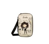 Anekke étui pour Carte d'identité Sac à épaule bandoulière Orchestra Passport Case Multicolor Multicolore