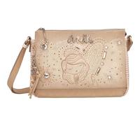 Anekke Hollywood Studio 3 Compartment Crossbody Bag Nude